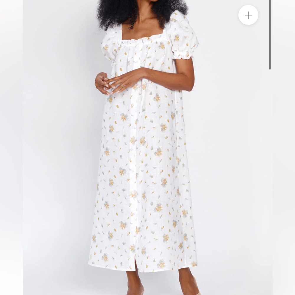 SLEEPER BRIGITTE MIDI DRESS - MIMOSA XL